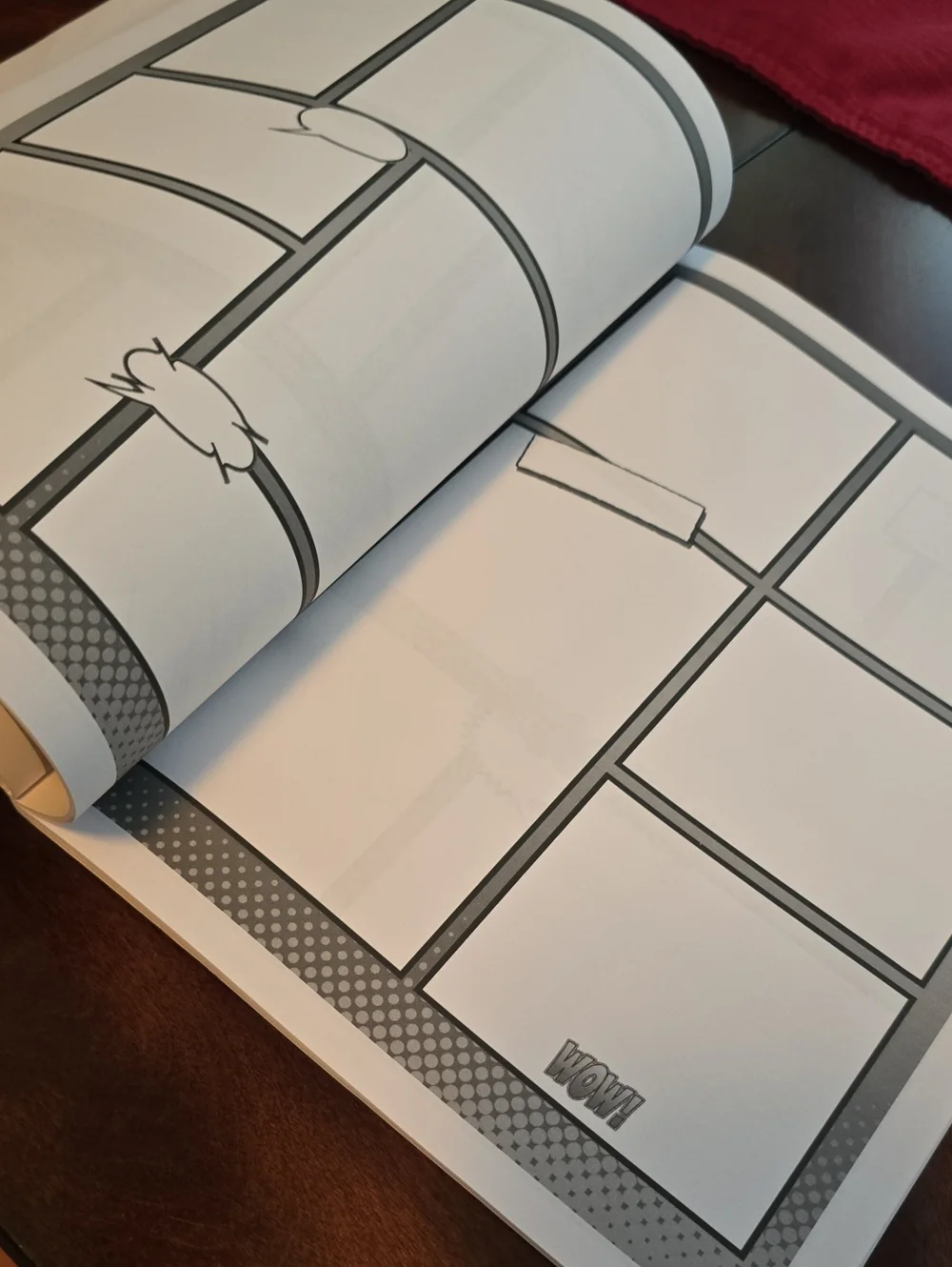 Discounted - Condition Good - Create Your Own Comic Book Notebook - Paperback